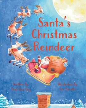 Paperback Santa's Christmas Reindeer Book