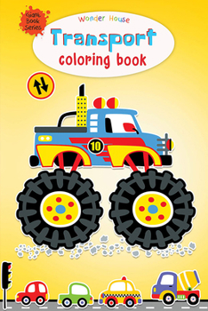 Paperback Transport Colouring Book: Jumbo Sized Colouring Books Book