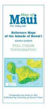 Map Map of Maui: The Valley Isle, 8th edition (Reference Maps of the Islands of Hawai‘i) Book