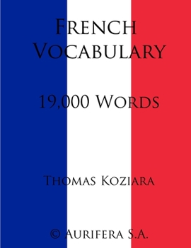 Paperback French Vocabulary Book