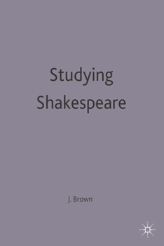 Paperback Studying Shakespeare Book