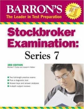 Paperback Barron's Stockbroker Examination: Series 7 Book