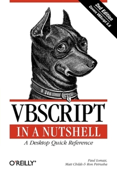 Paperback VBScript in a Nutshell Book