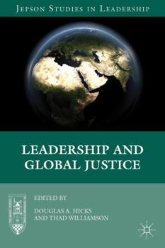 Hardcover Leadership and Global Justice Book