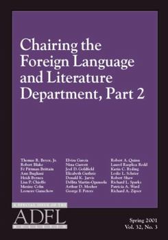 Paperback Chairing the Foreign Language and Literature Department, Part 2 Book