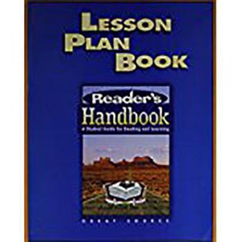 Paperback Great Source Reader's Handbooks: Lesson Plan Handbook Grade 10 2003 Book