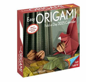 Calendar Easy Origami 2025 Fold-A-Day Calendar Book