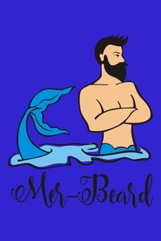 Paperback Mer Beard: Comic Book Notebook Paper Book