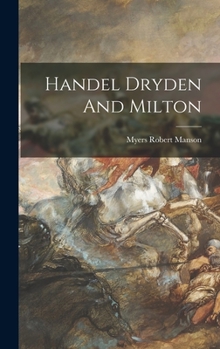 Handel Dryden And Milton