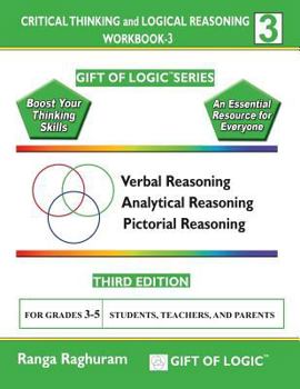 Paperback Critical Thinking and Logical Reasoning Workbook-3 Book