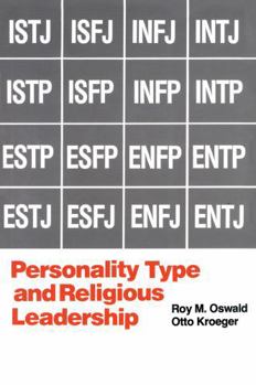 Paperback Personality Type and Religious Leadership Book