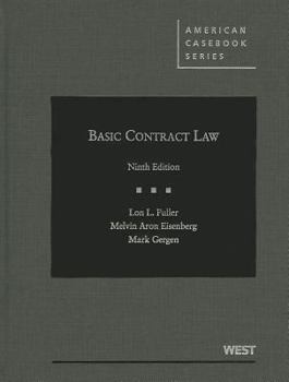 Hardcover Fuller, Eisenberg and Gergen's Basic Contract Law, 9th Book