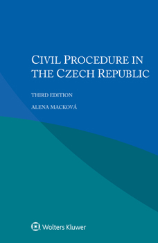 Paperback Civil Procedure in Czech Republic Book