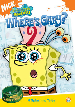 DVD Spongebob Squarepants: Where's Gary? Book