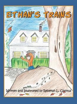 Hardcover Ethan's Trains Book