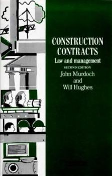 Paperback Construction Contracts: Law and Management Book