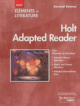 Paperback Holt Adapted Reader Elements of Literature 2005 G 8 Book