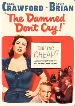 DVD The Damned Don't Cry Book