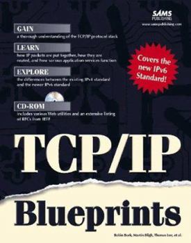 Hardcover TCP/IP Blueprints [With CDROM] Book