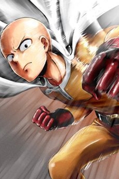 Journal: One Punch Man Soft Glossy Cover Wide Ruled Lined Pages Book 6 x 9 Inches 110 Pages