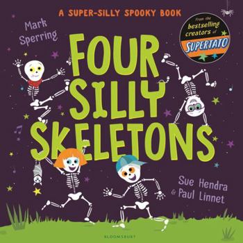 Paperback Four Silly Skeletons Book