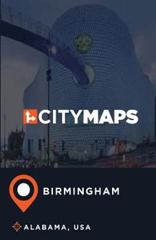 City Maps Birmingham Alabama, USA
