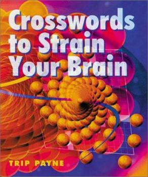 Spiral-bound Crosswords to Strain Your Brain Book