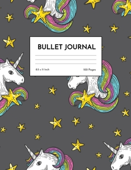 Bullet Journal: Nifty Unicorn Dot Grid Notebook - Dotted Note Pad for Kids, Girls, Teens, Tweens, Women - Gifts for Birthday and Christmas | Design 98846