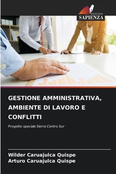 Paperback Gestione Amministrativa, Ambiente Di Lavoro E Conflitti [Italian] Book