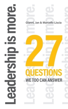 Paperback Leadership is more.: 27 Questions we too can answer Book