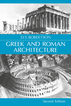 Paperback Greek and Roman Architecture Book