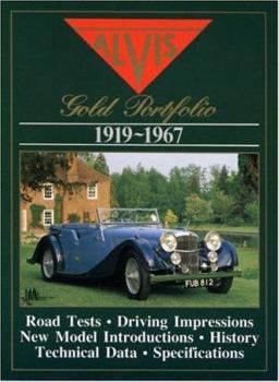 Paperback Alvis Gold Portfolio 1919-1967 Book