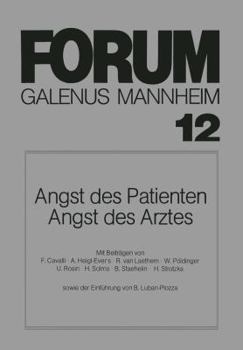 Paperback Angst Des Patienten Angst Des Arztes [German] Book