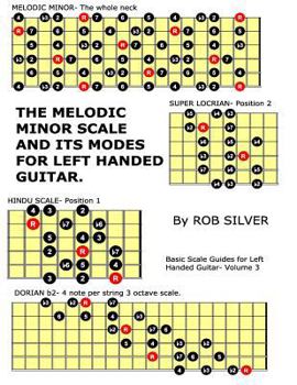 Paperback The Melodic Minor Scale and its Modes for Left Handed Guitar Book