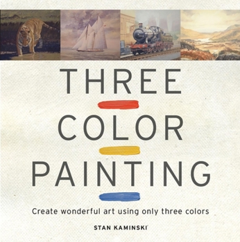 Paperback Three Color Painting Book