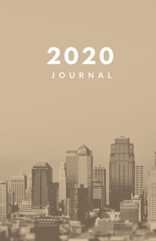 Paperback 2020 Journal, Blank Lined Paper Book