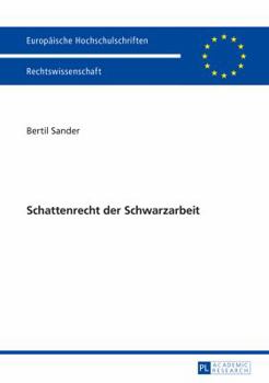 Paperback Schattenrecht Der Schwarzarbeit [German] Book