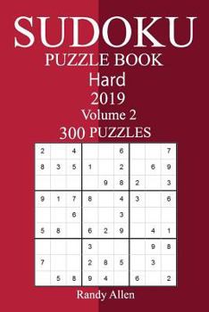Paperback 300 Hard Sudoku Puzzle Book 2019 Book