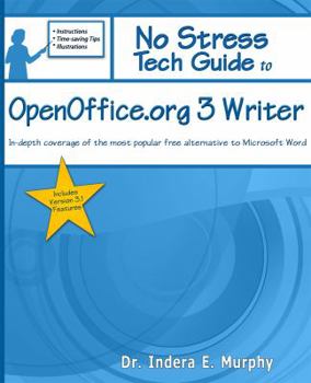 Paperback No Stress Tech Guide To OpenOffice.org 3 Writer:: In-depth coverage of the most popular free alternative to Microsoft Word Book