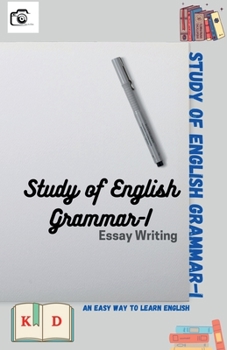 Paperback Study of English Grammar-I: Essay Writing Book