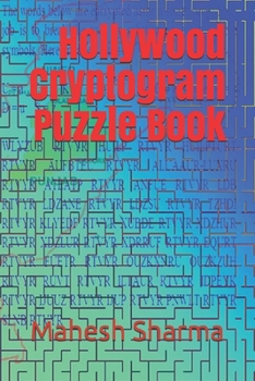 Paperback Hollywood Cryptogram Puzzle Book