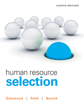 Hardcover Human Resource Selection Book