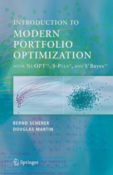 Paperback Modern Portfolio Optimization with Nuopt(tm), S-Plus(r), and S+bayes(tm) Book