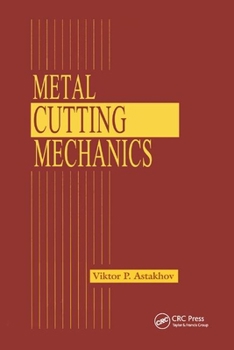 Paperback Metal Cutting Mechanics Book