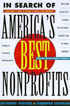 Hardcover In Search of America's Best Nonprofits Book