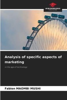 Paperback Analysis of specific aspects of marketing Book