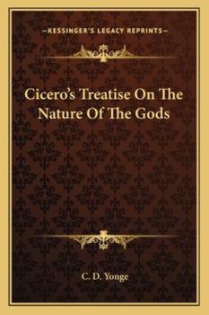 Paperback Cicero's Treatise On The Nature Of The Gods Book