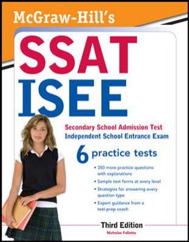 Paperback McGraw-Hill's SSAT/ISEE, 3rd Edition Book