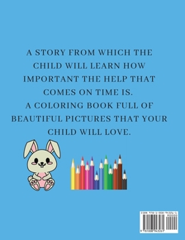 Paperback The Story of Grandma and the Magic Bunny: Coloring Book Suitable for Children Aged 4-10 Years [Large Print] Book