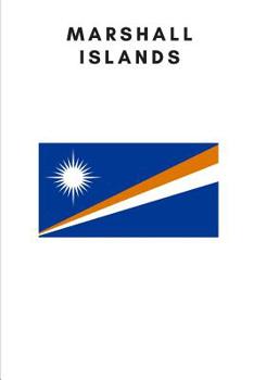 Marshall Islands: Country Flag A5 Notebook to write in with 120 pages